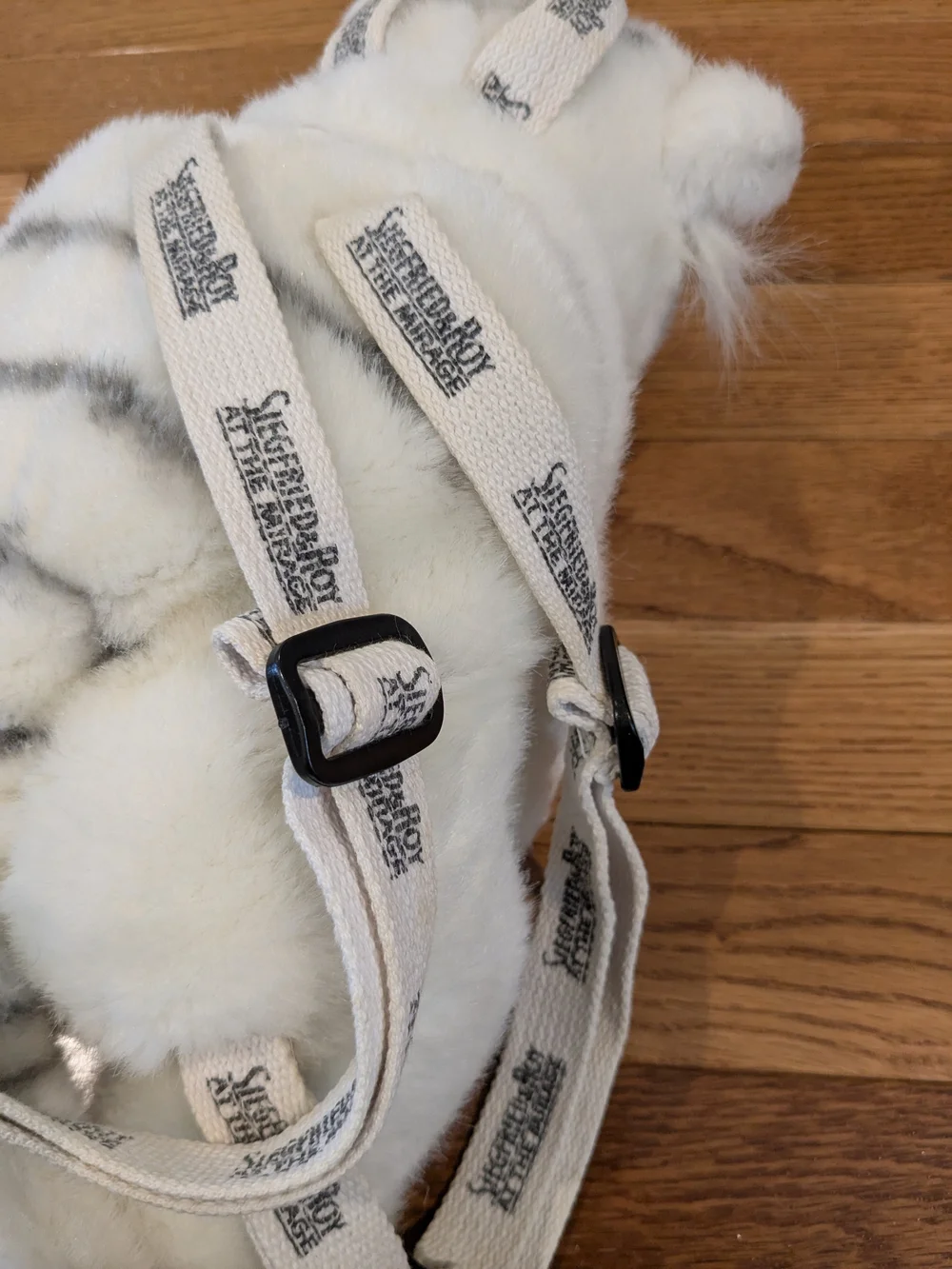 Siegfred And Roy Plush White Tiger Backpack